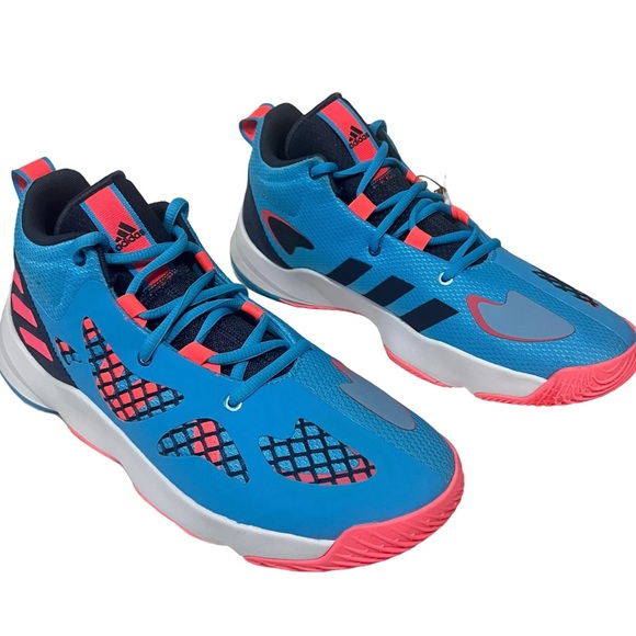 Adidas Men’s Pro N3EXT 2021 Sky Rush Basketball Shoes Size 9 [GY2876] - Picture 4 of 6